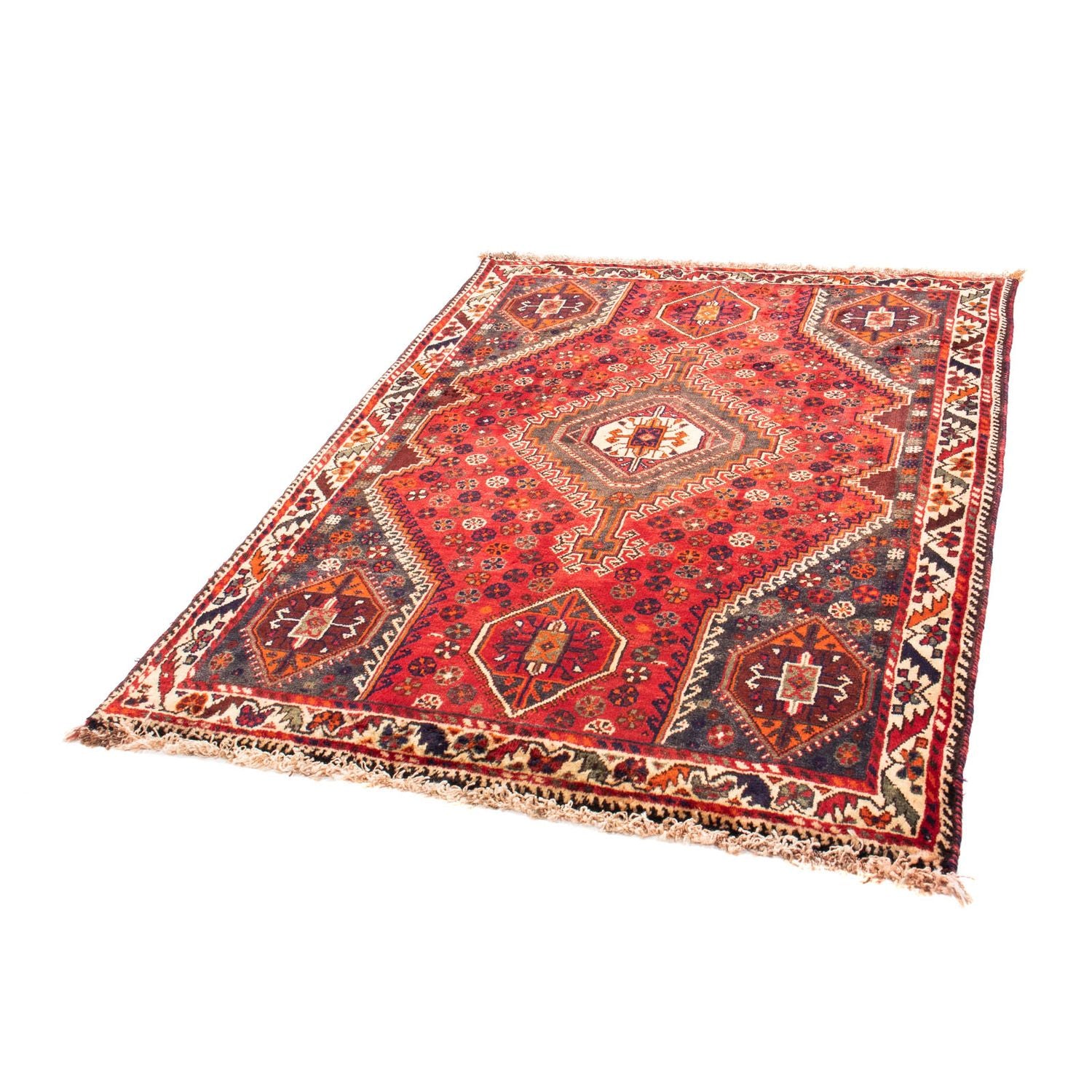 Tappeto Persero - Nomade - 159 x 120 cm - rosso scuro