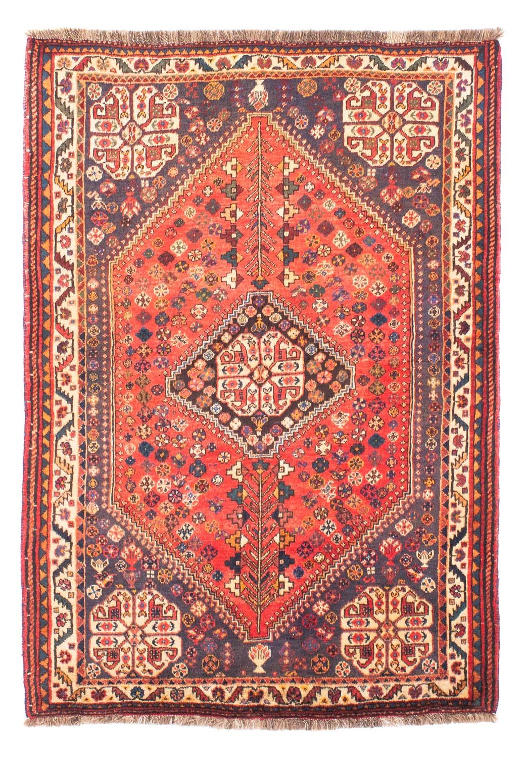 Tappeto Persero - Nomade - 167 x 128 cm - rosso scuro