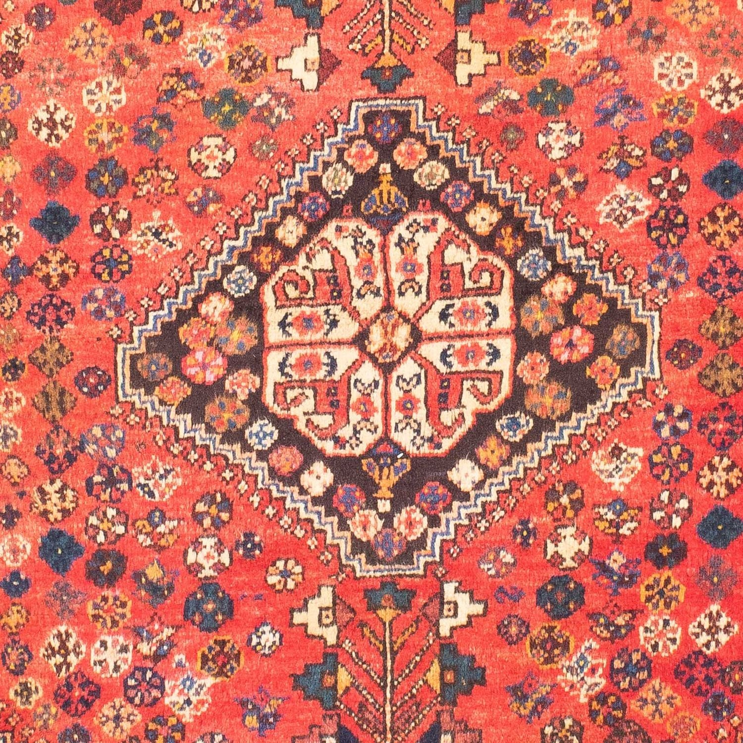 Tappeto Persero - Nomade - 167 x 128 cm - rosso scuro