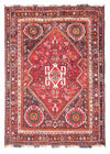Qashqai Tappeto 111x149cm - Tappeto persiano - Rettangolo / Rosso scuro / 111 x 149 cm Rettangolo