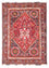 Tappeto Persero - Nomade - 149 x 111 cm - rosso scuro