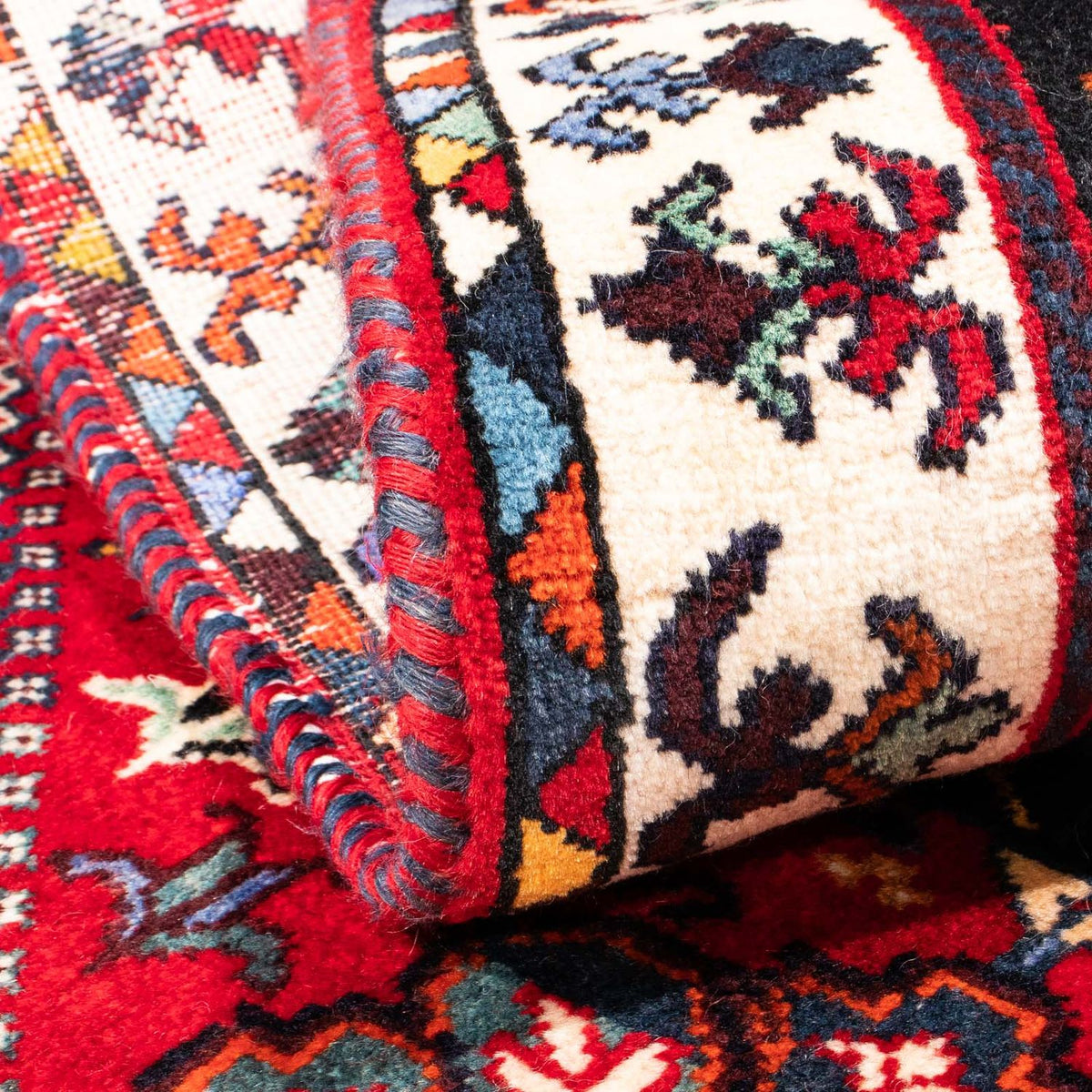 Tappeto Persero - Nomade - 155 x 118 cm - rosso scuro