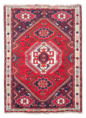 Tappeto Persero - Nomade - 158 x 117 cm - rosso scuro