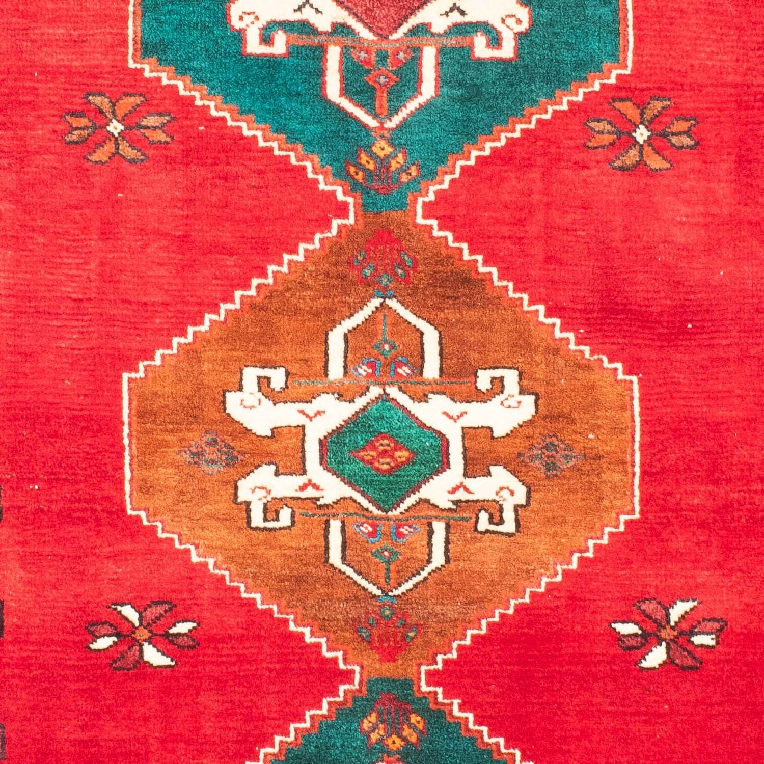 Tappeto Persero - Nomade - 160 x 110 cm - rosso scuro