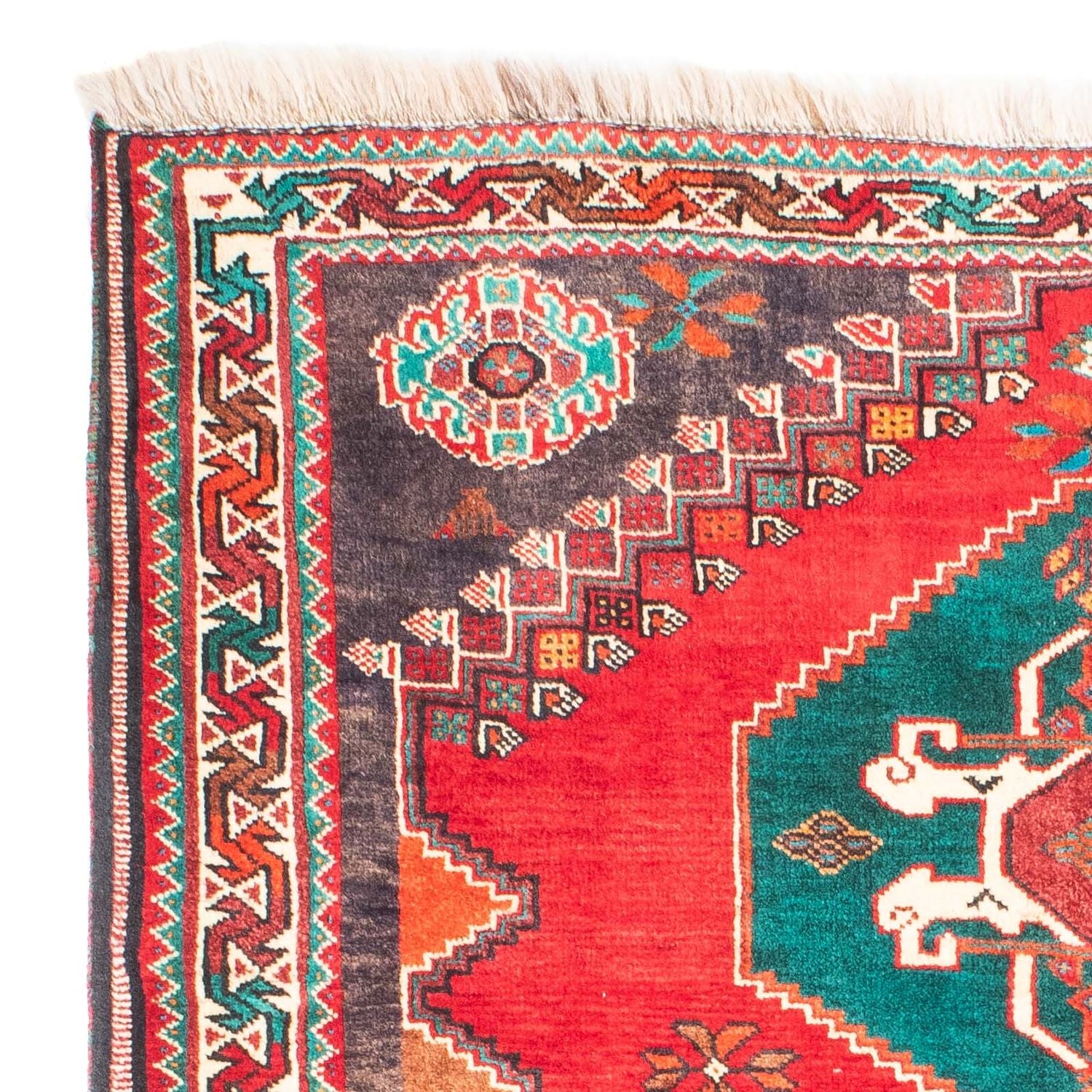Tappeto Persero - Nomade - 160 x 110 cm - rosso scuro