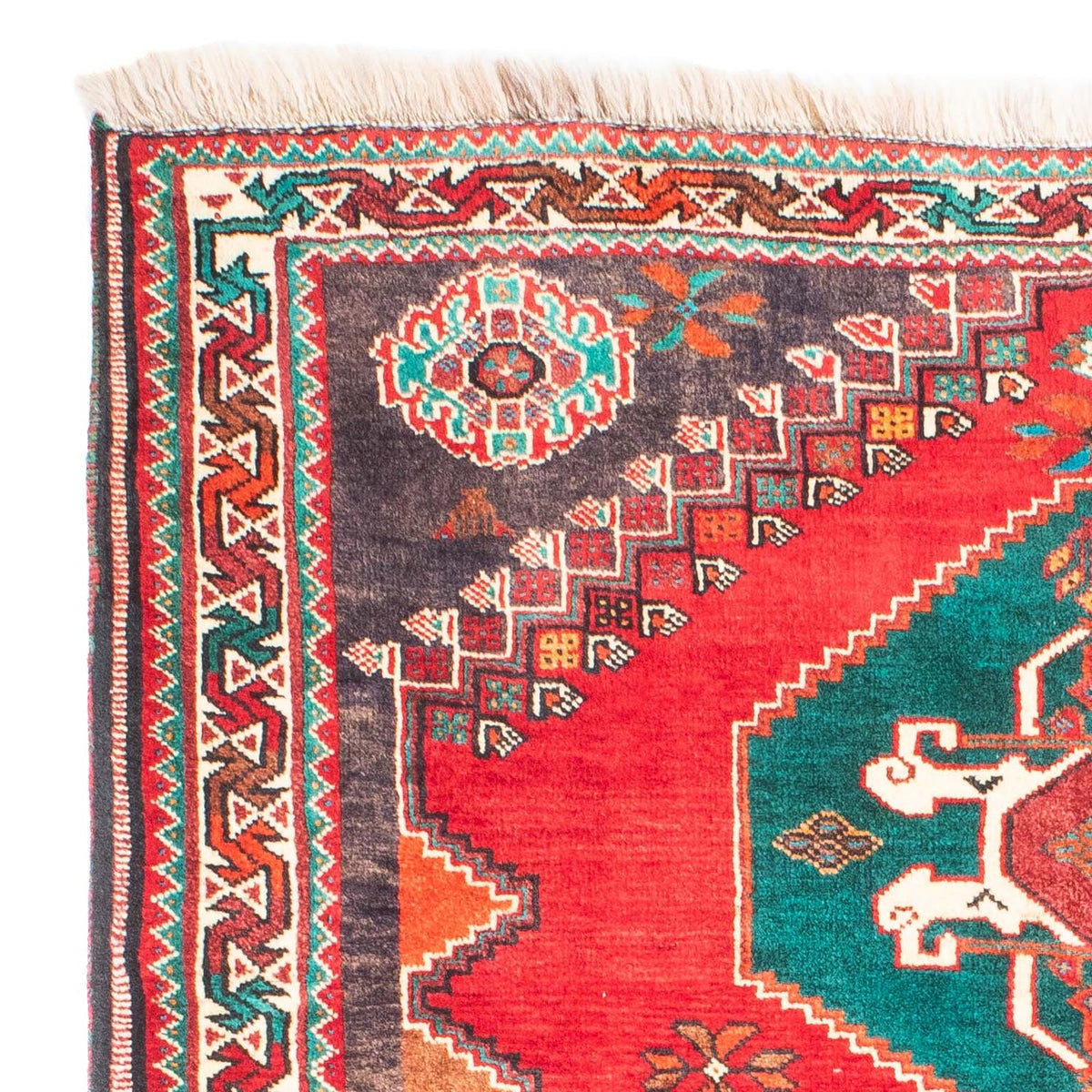 Tappeto Persero - Nomade - 160 x 110 cm - rosso scuro