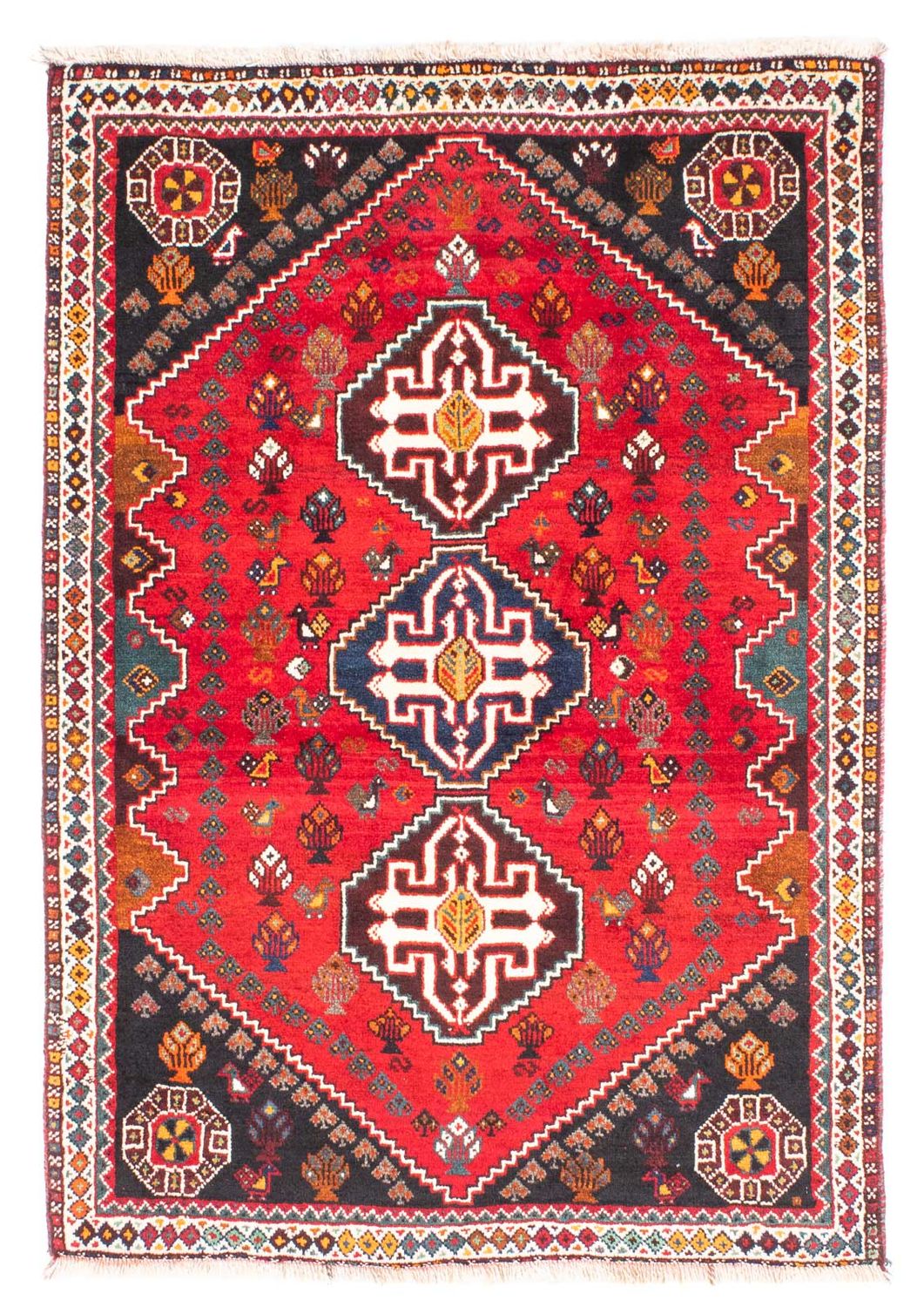 Tappeto Persero - Nomade - 151 x 106 cm - rosso scuro