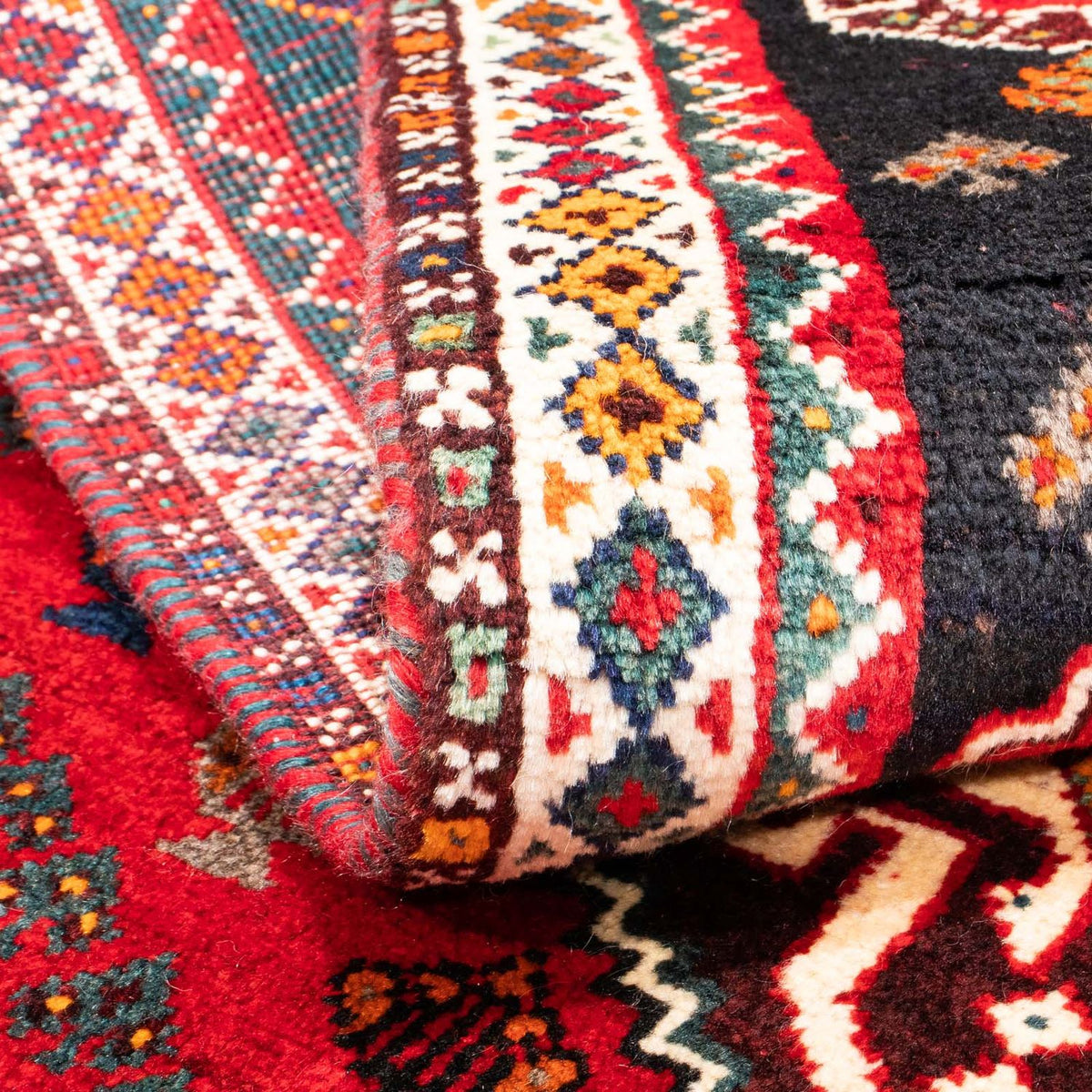 Tappeto Persero - Nomade - 151 x 106 cm - rosso scuro