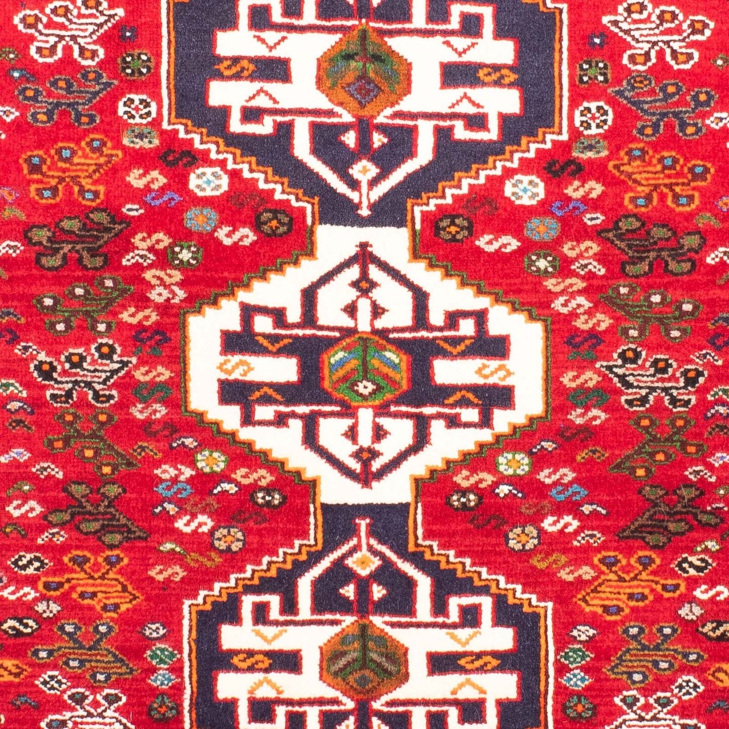 Tappeto Persero - Nomade - 158 x 112 cm - rosso scuro