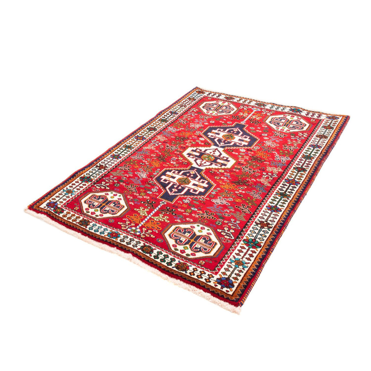 Tappeto Persero - Nomade - 158 x 112 cm - rosso scuro