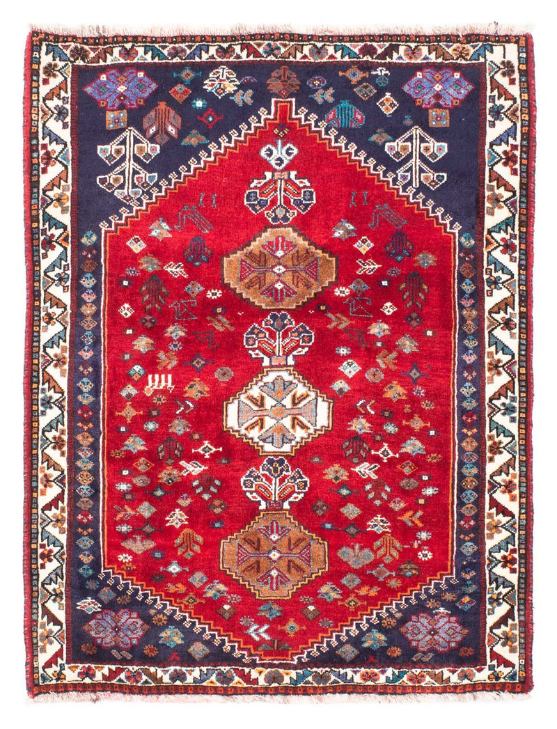 Tappeto Persero - Nomade - 157 x 119 cm - rosso scuro