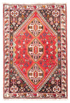 Qashqai Tappeto 114x162cm - Tappeto persiano - Rettangolo / Rosso scuro / 114 x 162 cm Rettangolo
