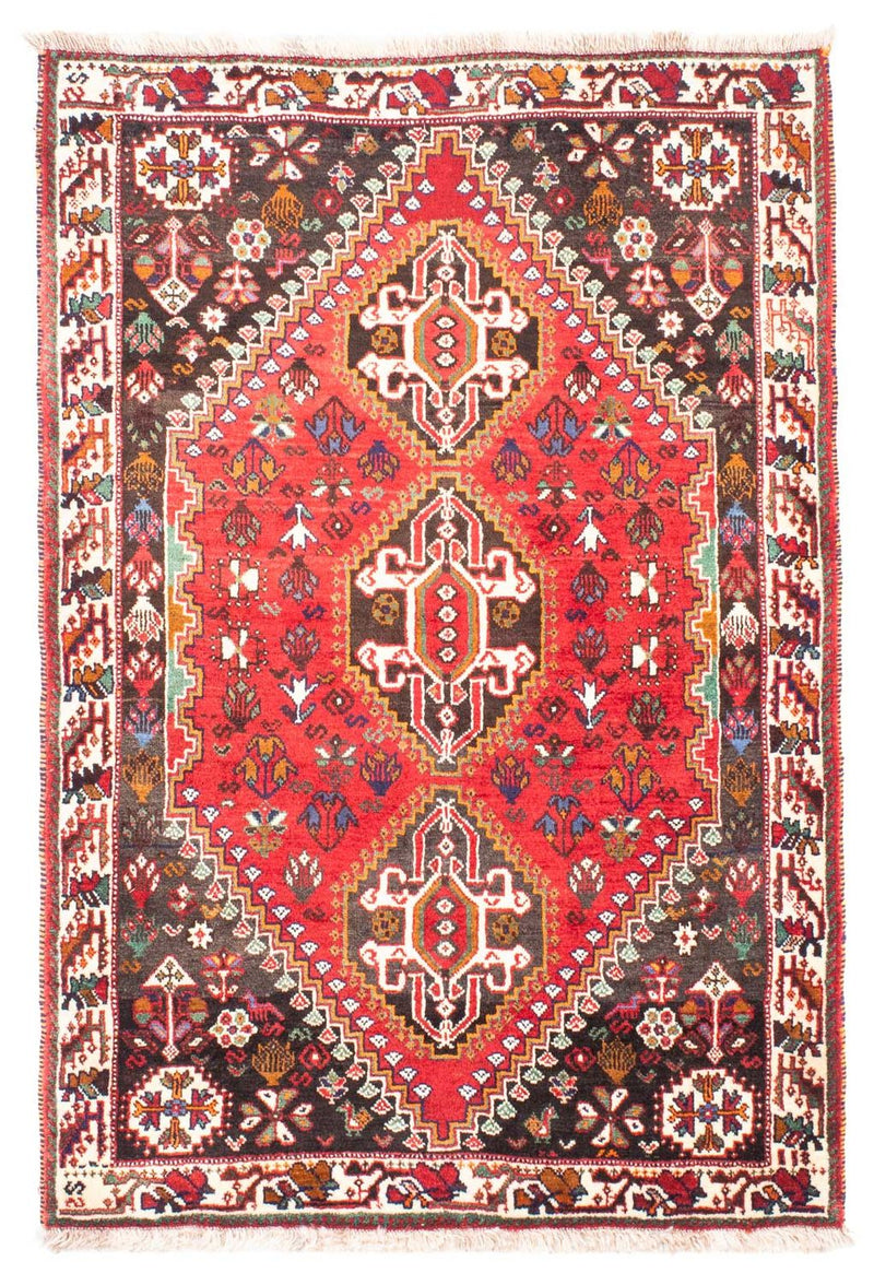 Tappeto Persero - Nomade - 162 x 114 cm - rosso scuro