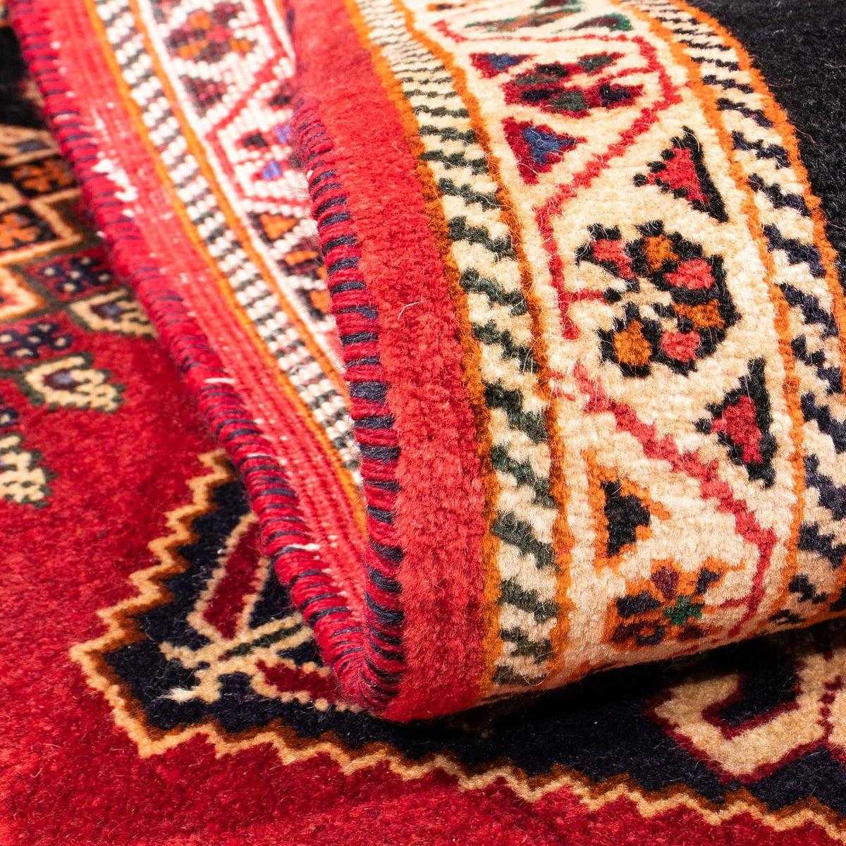 Tappeto Persero - Nomade - 155 x 110 cm - rosso scuro