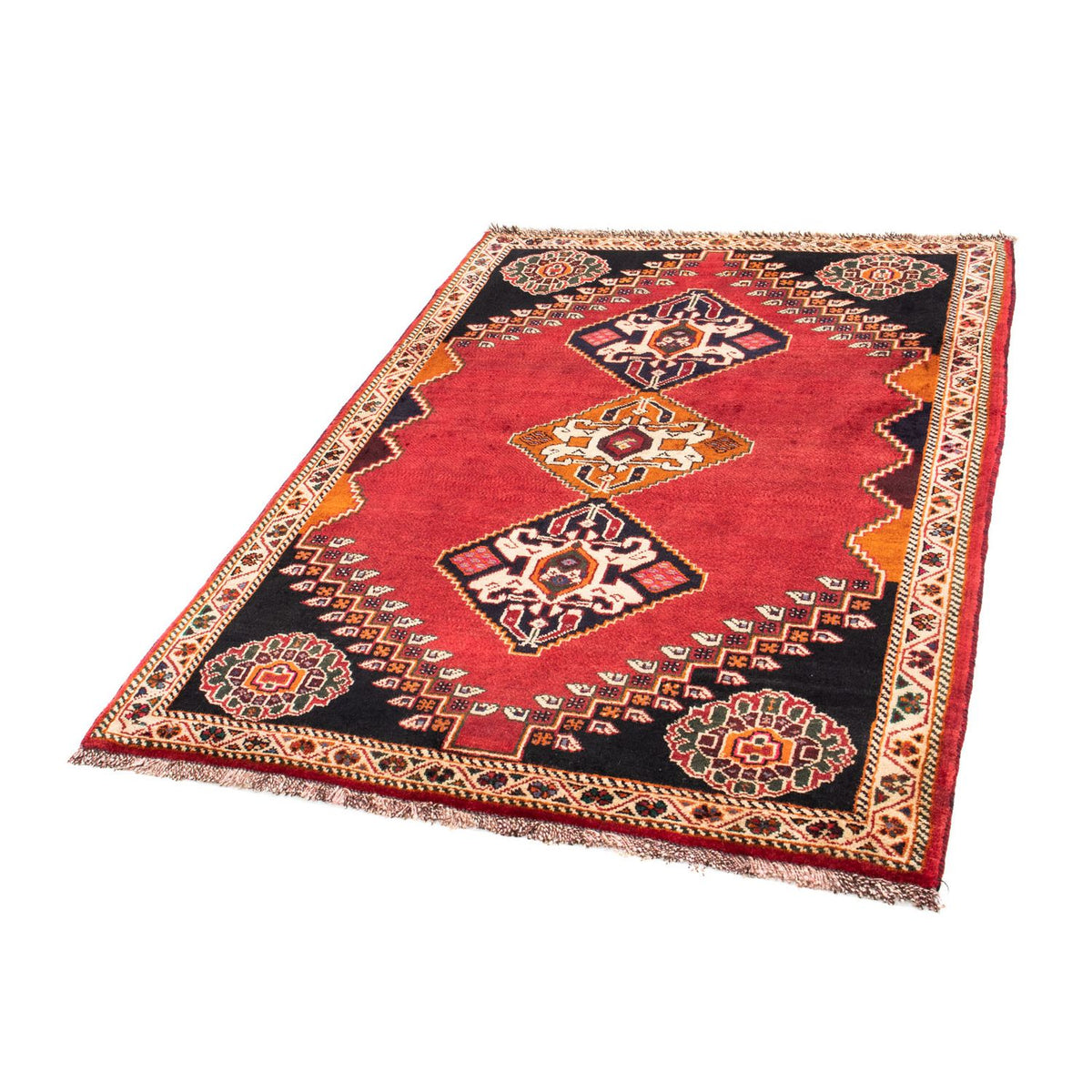 Tappeto Persero - Nomade - 155 x 110 cm - rosso scuro