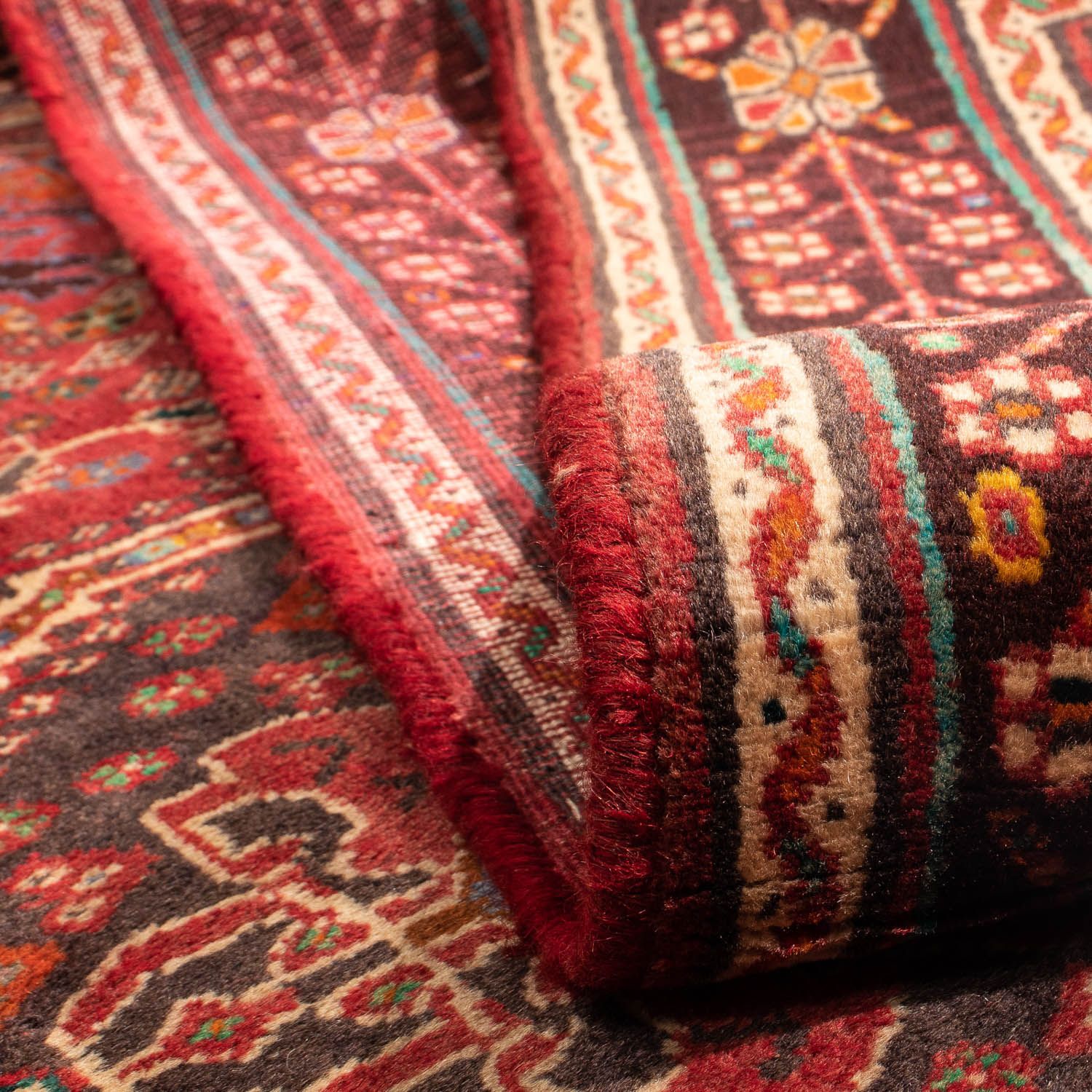 Tappeto Persero - Nomade - 280 x 177 cm - rosso scuro