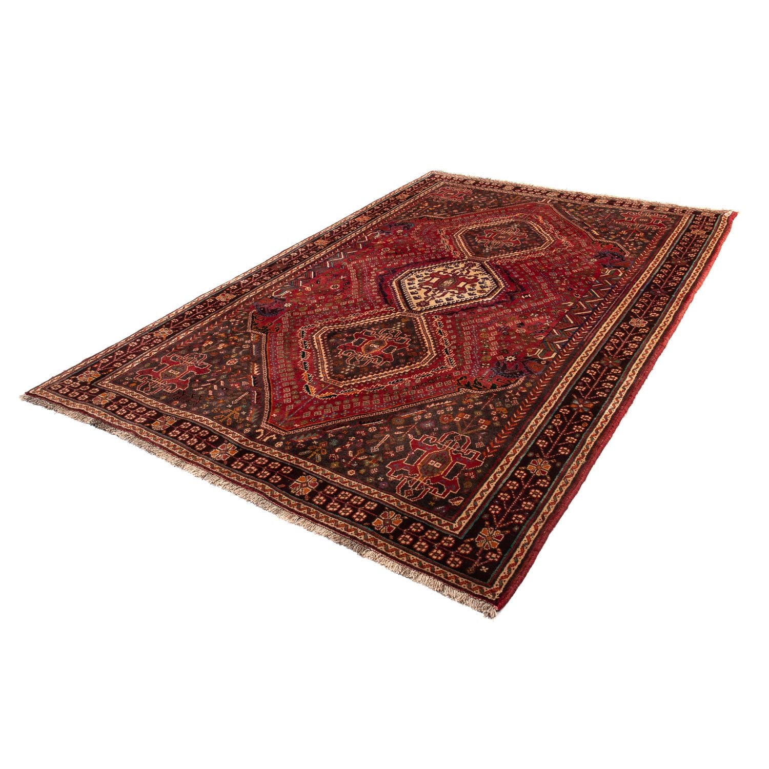 Tappeto Persero - Nomade - 280 x 177 cm - rosso scuro