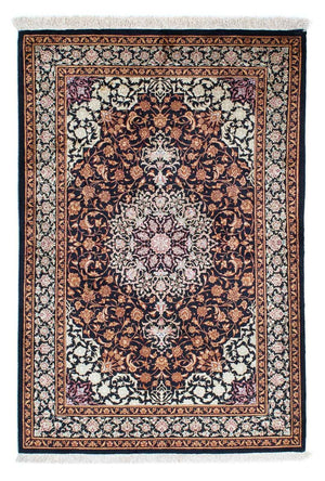 Tappeto Persero - Ghom - 149 x 100 cm - blu scuro