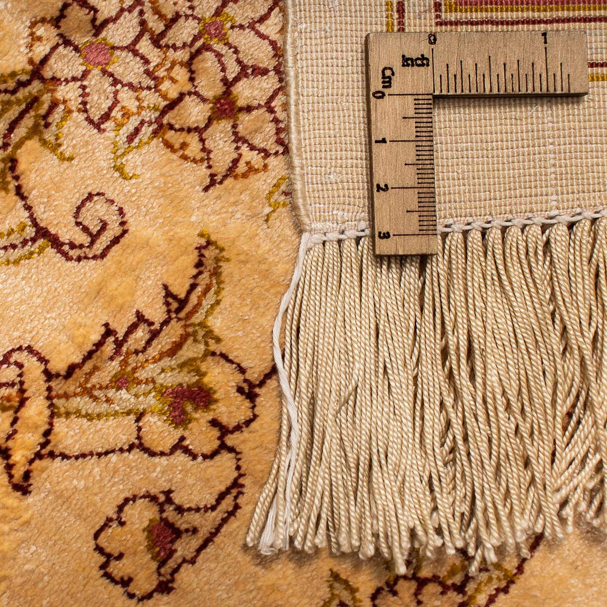 Tappeto di seta - Ghom seta - Premio - 237 x 154 cm - marrone