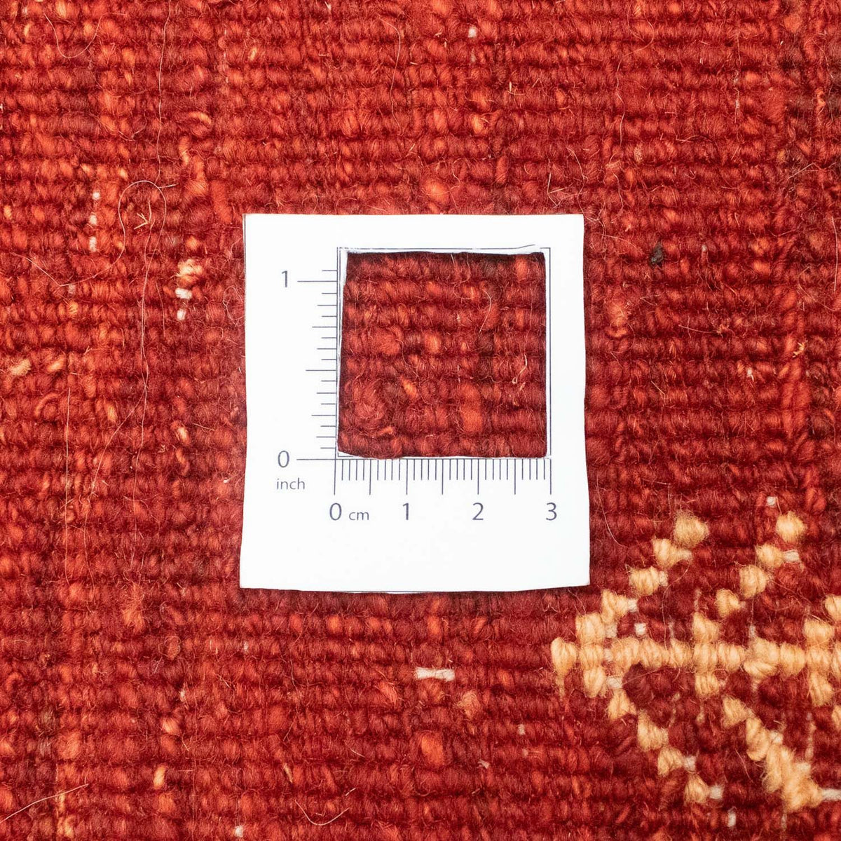 Tappeto Gabbeh - Persero - 169 x 118 cm - rosso