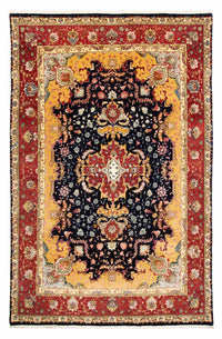 Tappeto Persero - Tabriz - Reale - 288 x 190 cm - blu scuro