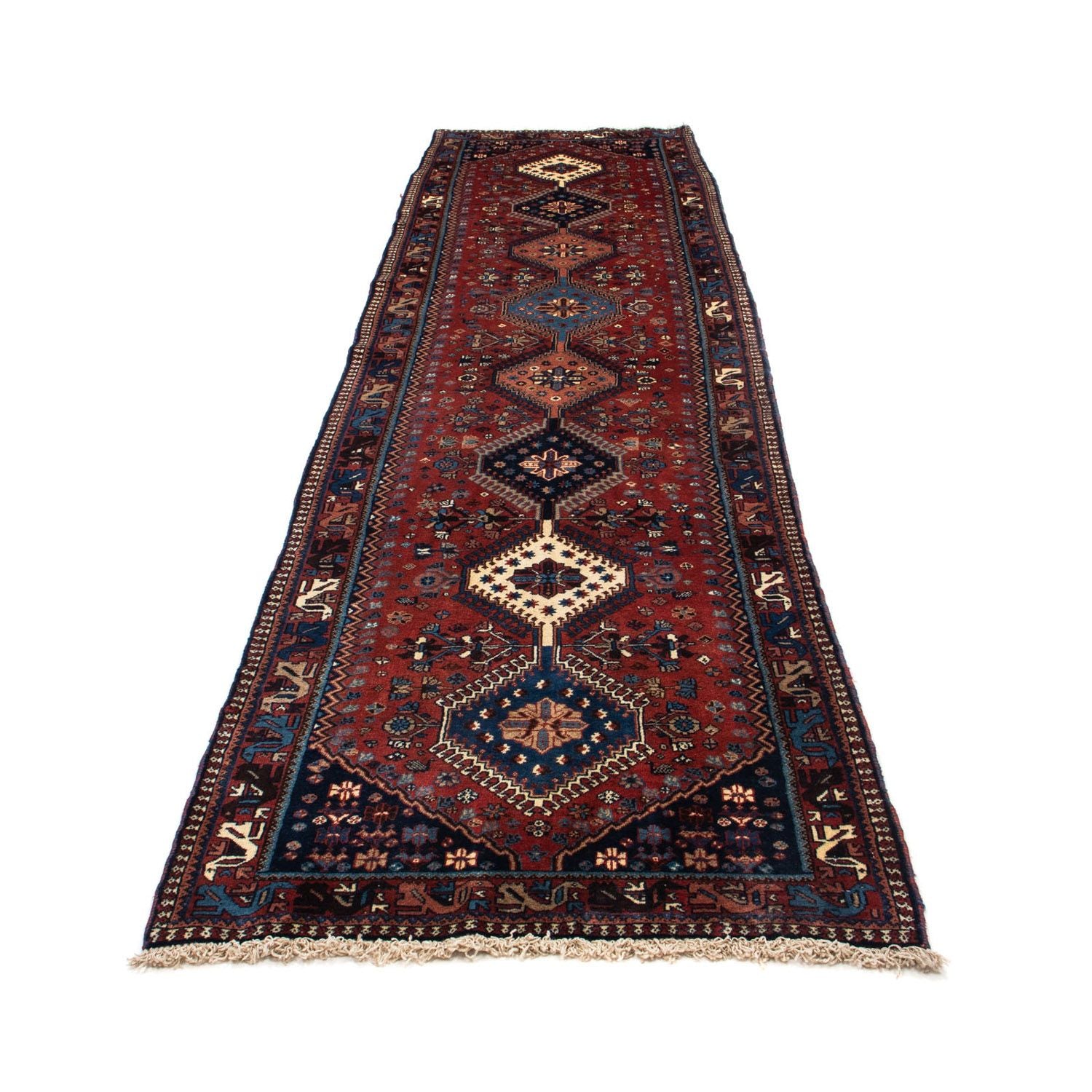Tappeto corsia Tappeto Persero - Nomade - 370 x 84 cm - rosso scuro