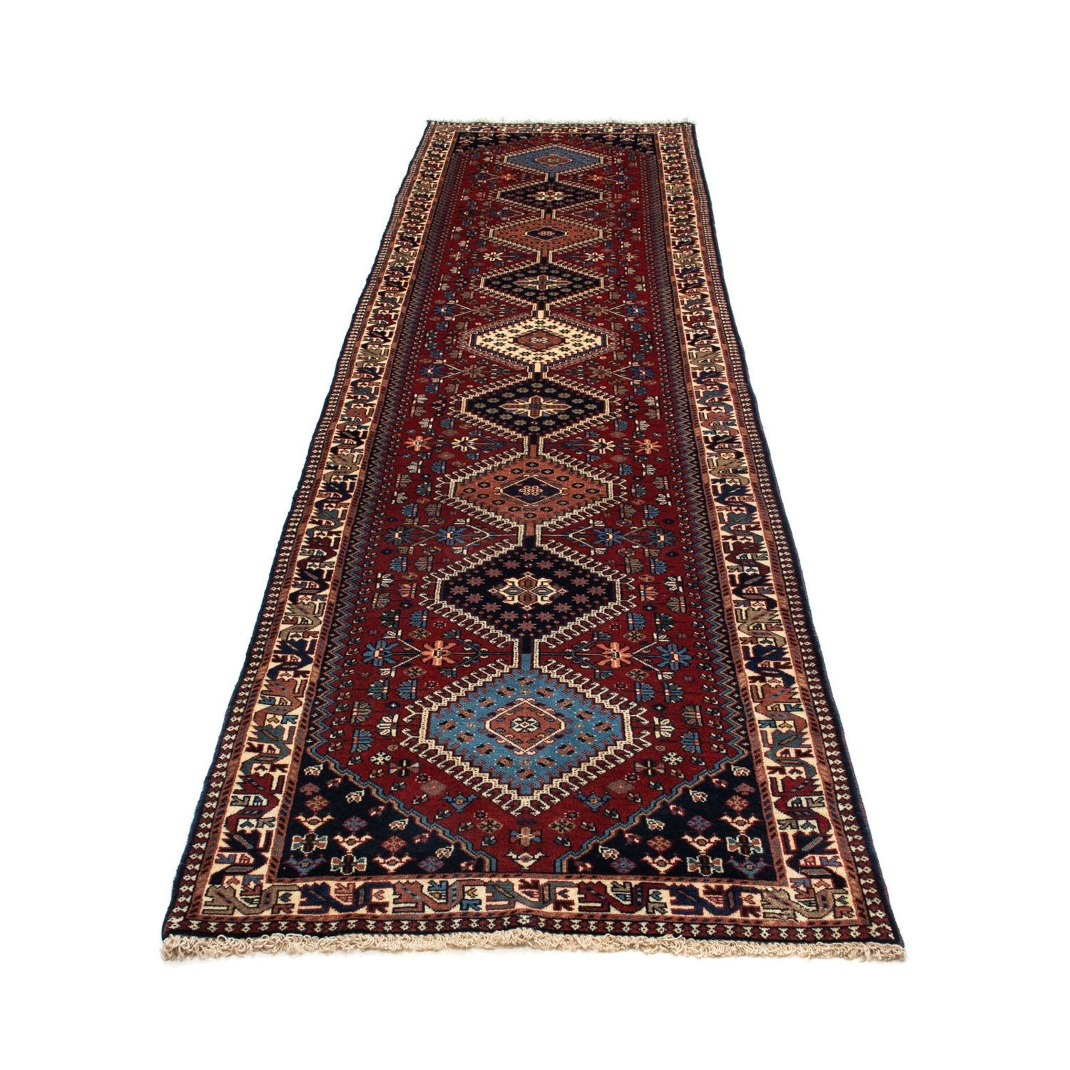 Tappeto corsia Tappeto Persero - Nomade - 373 x 80 cm - rosso scuro
