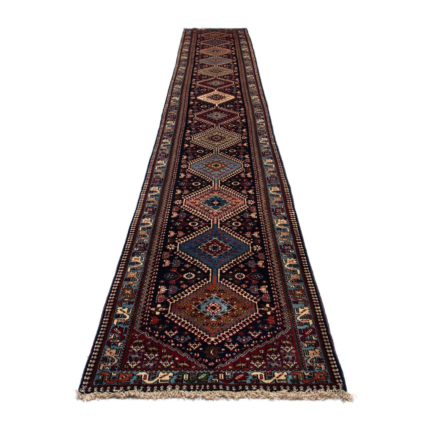 Tappeto corsia Tappeto Persero - Nomade - 580 x 83 cm - blu scuro