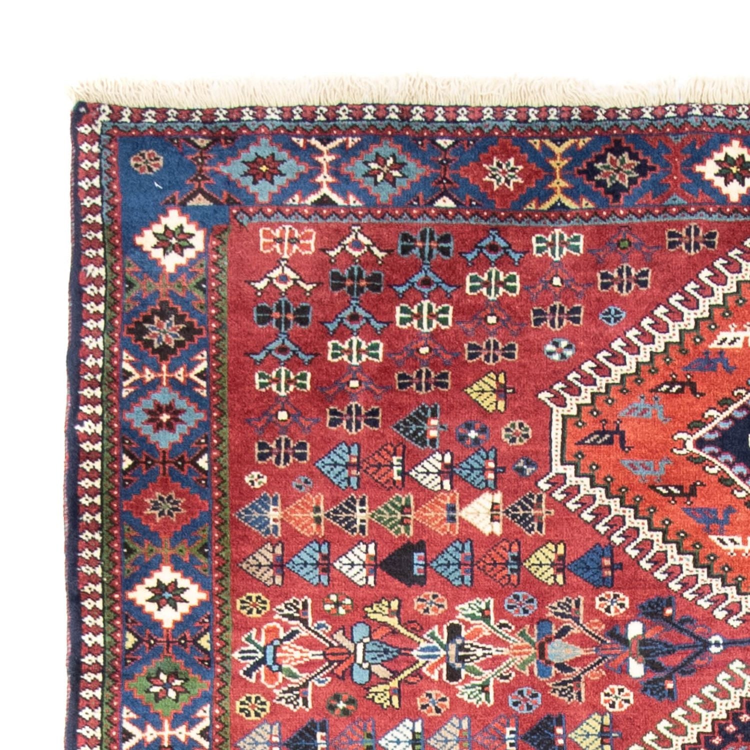 Tappeto Persero - Nomade - 217 x 130 cm - rosso scuro