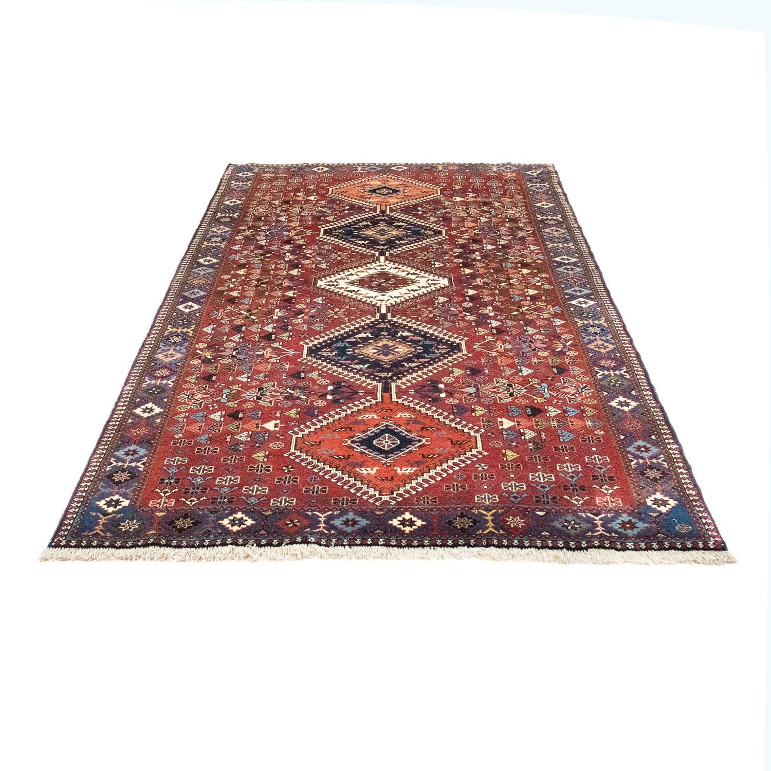 Tappeto Persero - Nomade - 217 x 130 cm - rosso scuro