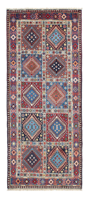 Tappeto corsia Tappeto Persero - Nomade - 196 x 80 cm - blu