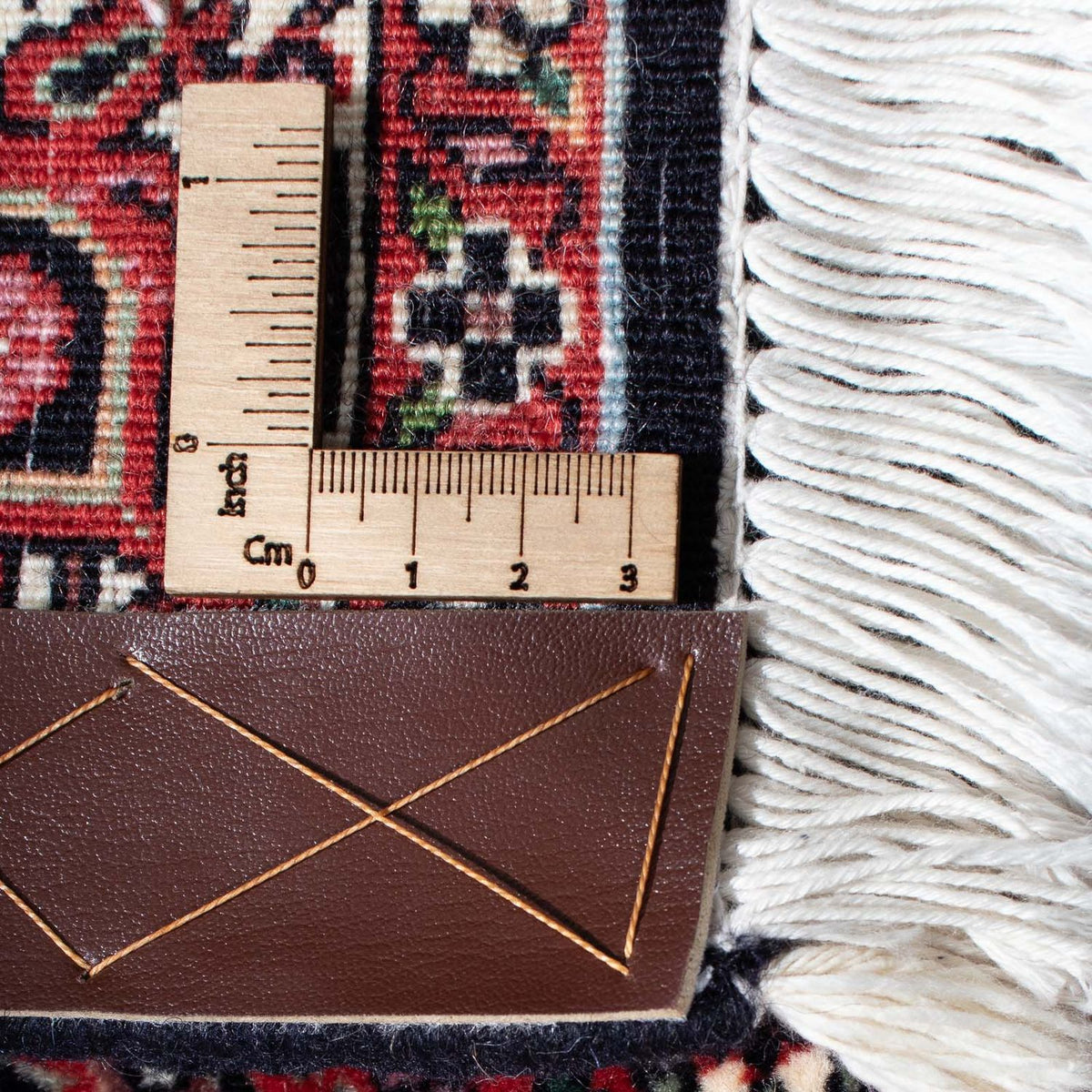 Tappeto corsia Tappeto Persero - Bidjar - 300 x 83 cm - rosso scuro