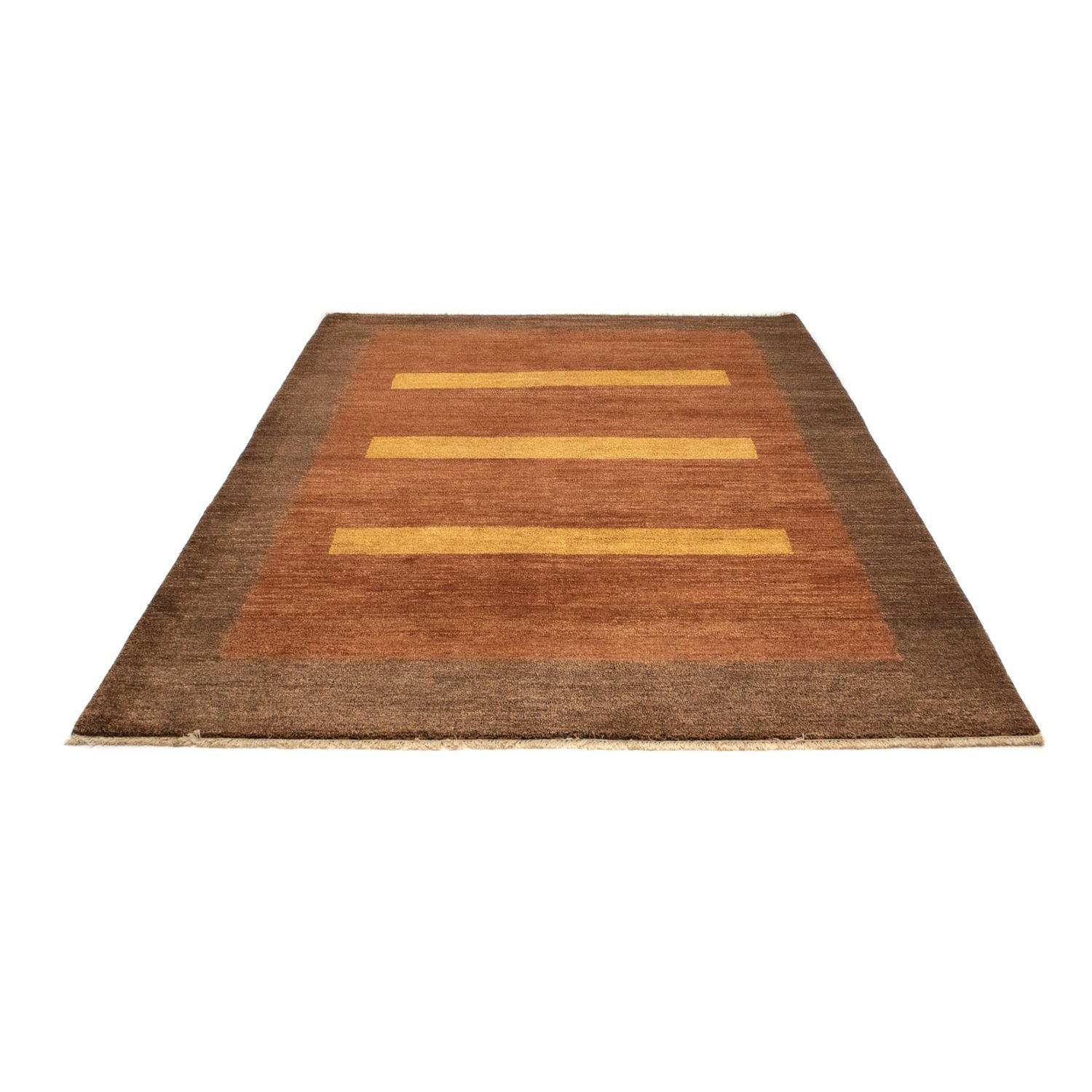 Tappeto Gabbeh - Indus - 245 x 171 cm - ruggine