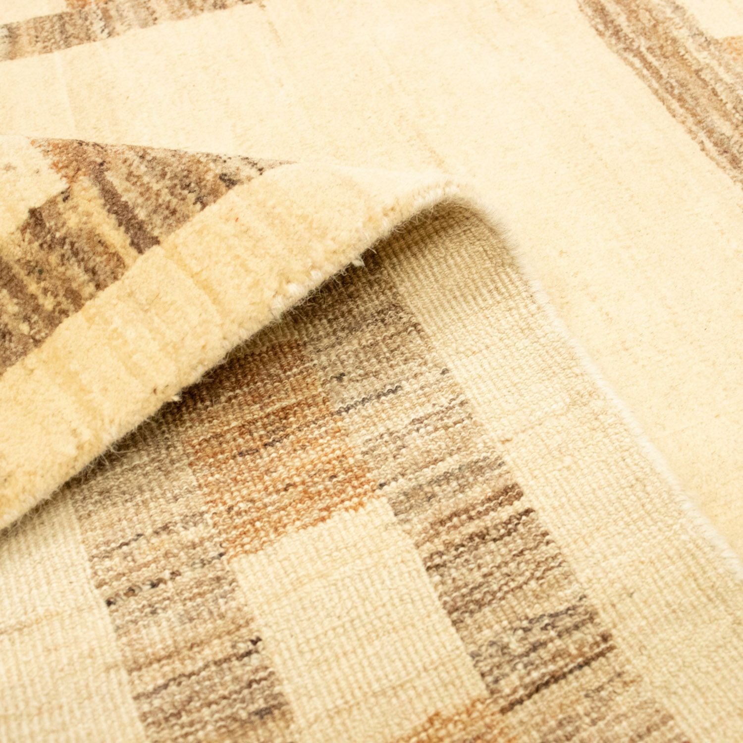 Tappeto Gabbeh - Indus - 156 x 101 cm - beige