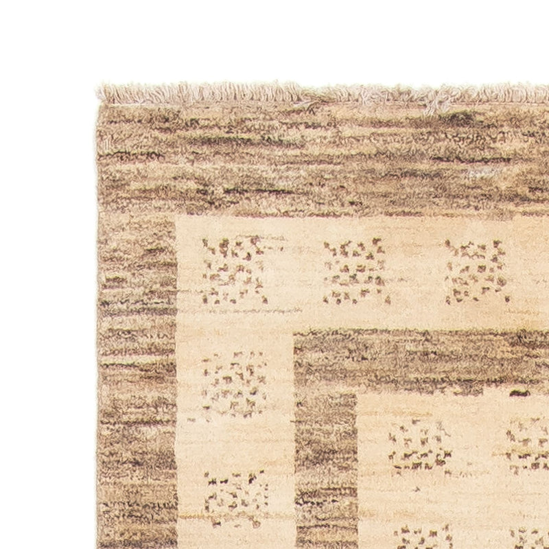 Tappeto corsia Tappeto Gabbeh - Loribaft Persero - 295 x 79 cm - beige