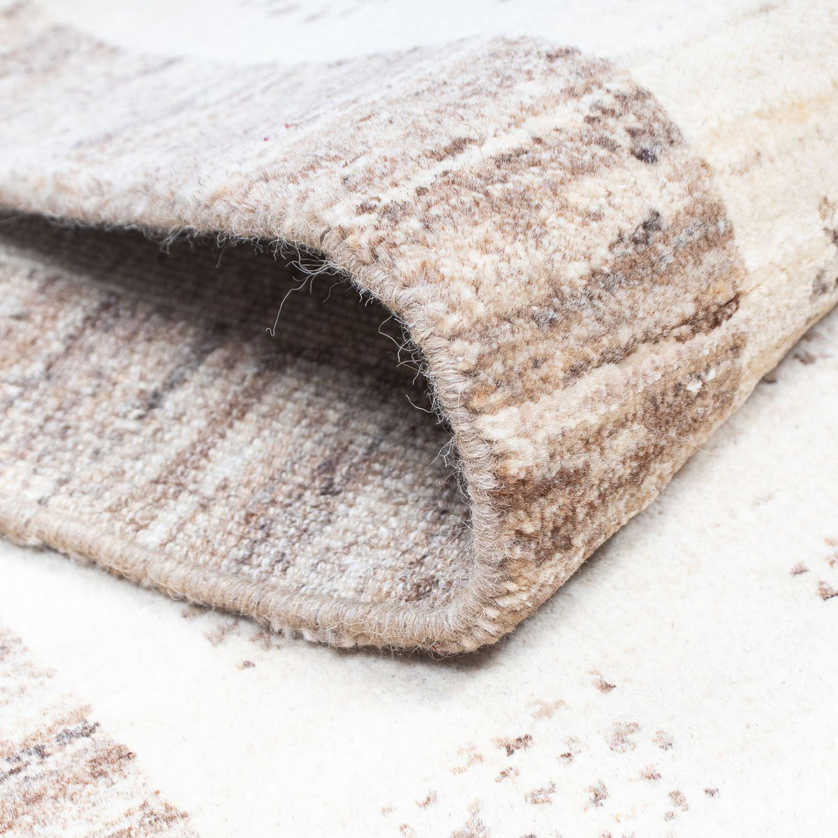 Tappeto corsia Tappeto Gabbeh - Loribaft Persero - 295 x 79 cm - beige