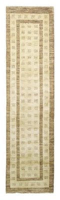 Tappeto corsia Tappeto Gabbeh - Indus - 295 x 79 cm - beige