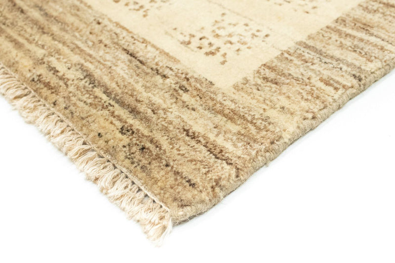 Tappeto corsia Tappeto Gabbeh - Indus - 295 x 79 cm - beige