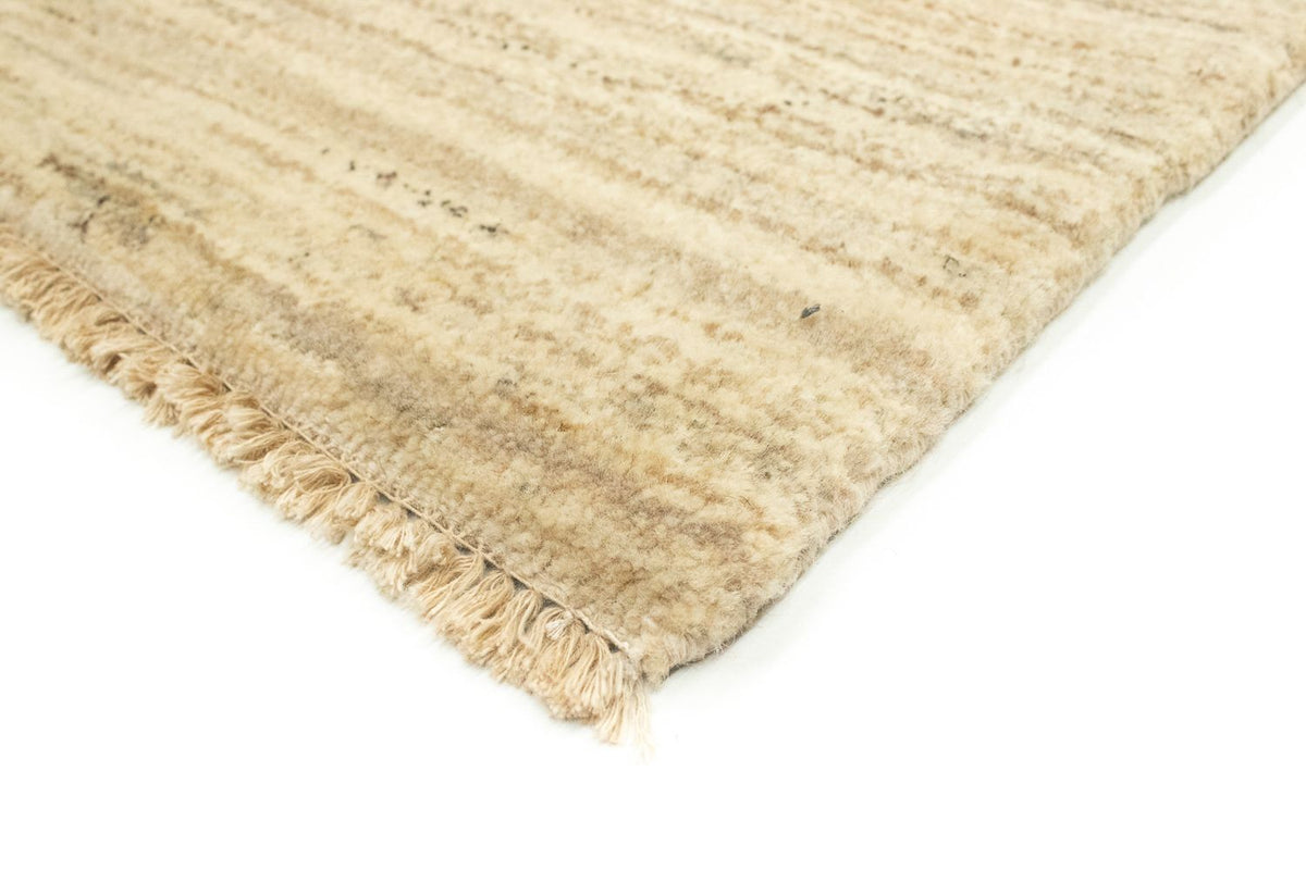Tappeto corsia Tappeto Gabbeh - Indus - 254 x 78 cm - beige