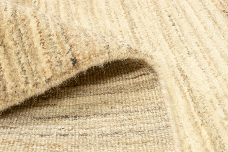 Tappeto corsia Tappeto Gabbeh - Indus - 254 x 78 cm - beige