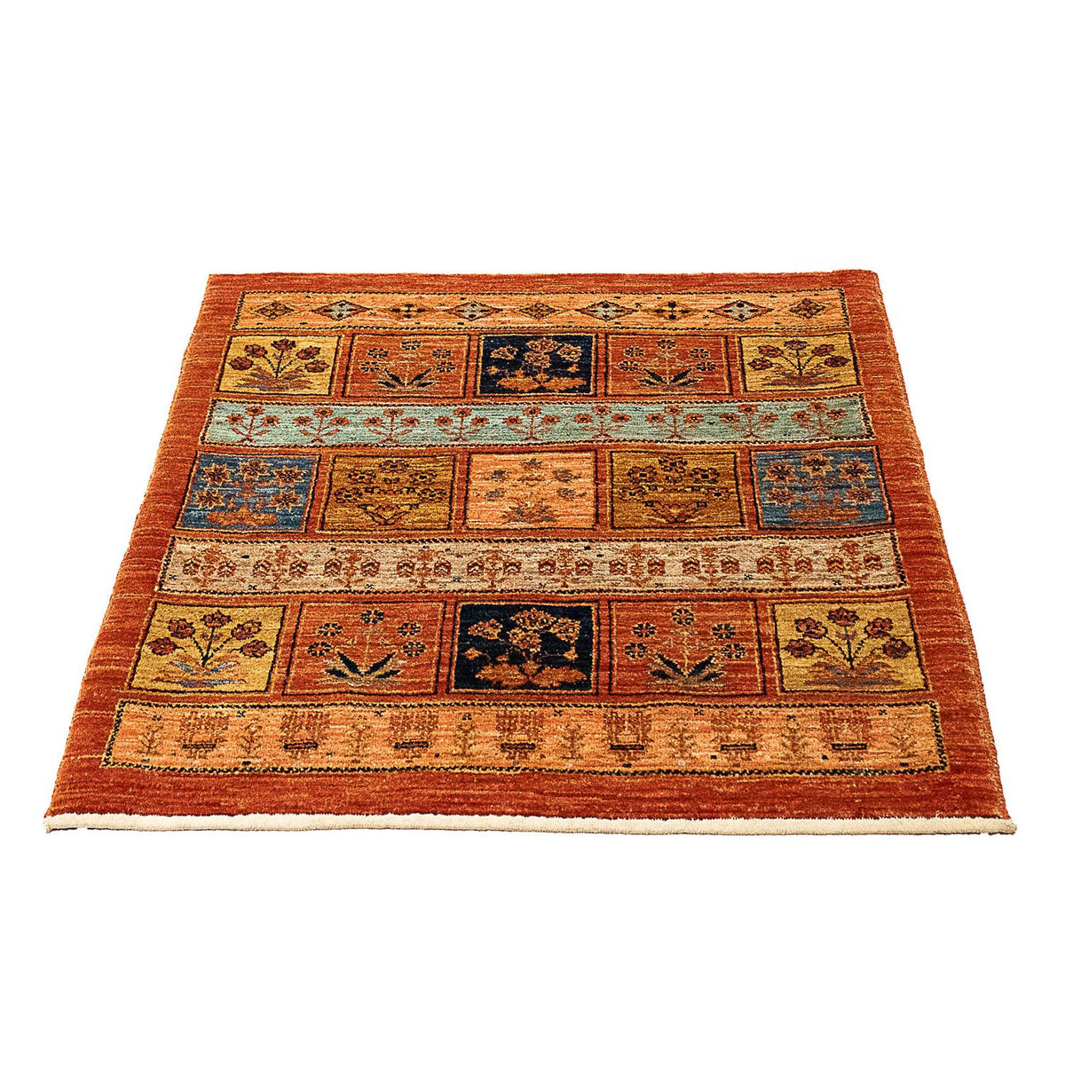 Tappeto Pakistani - 93 x 85 cm - ruggine