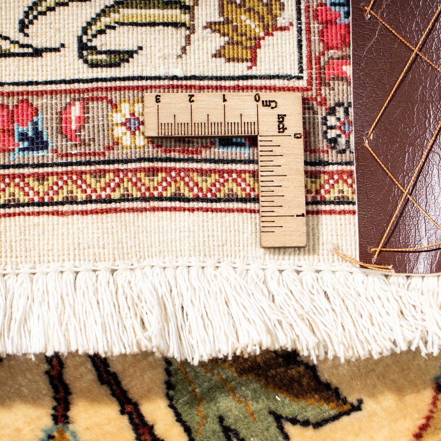 Tappeto Persero - Ghom - 206 x 142 cm - marrone chiaro
