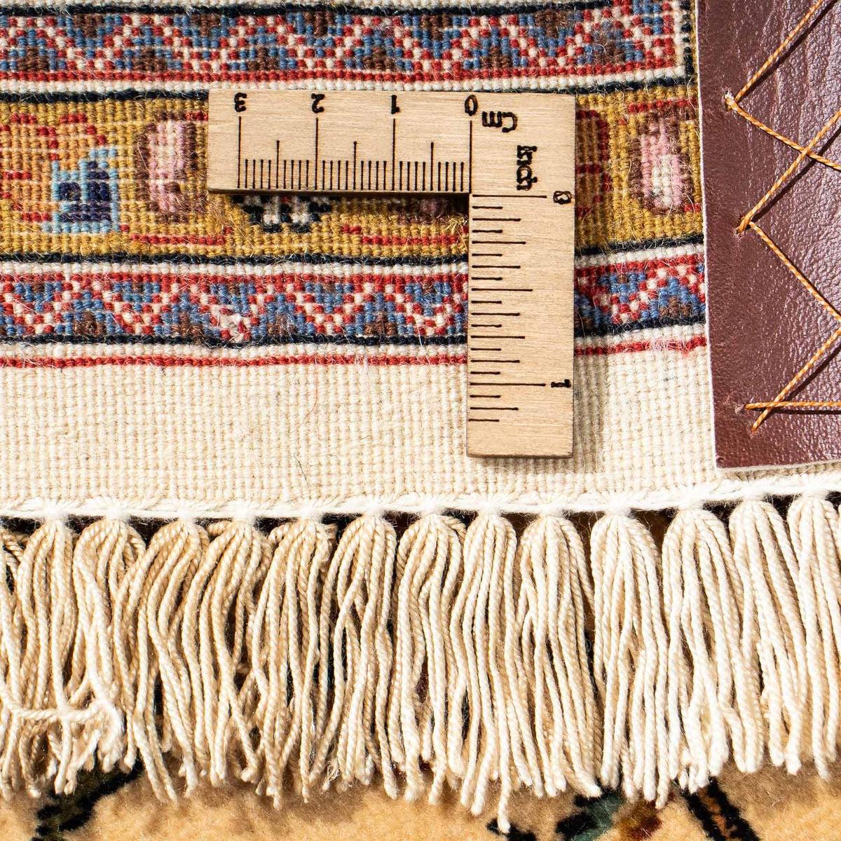 Tappeto Persero - Ghom - 195 x 122 cm - marrone chiaro