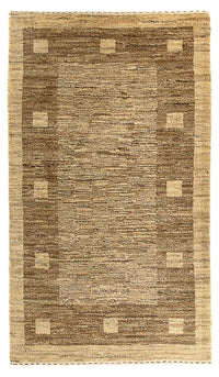 Tappeto Gabbeh - Indus - 126 x 77 cm - marrone chiaro