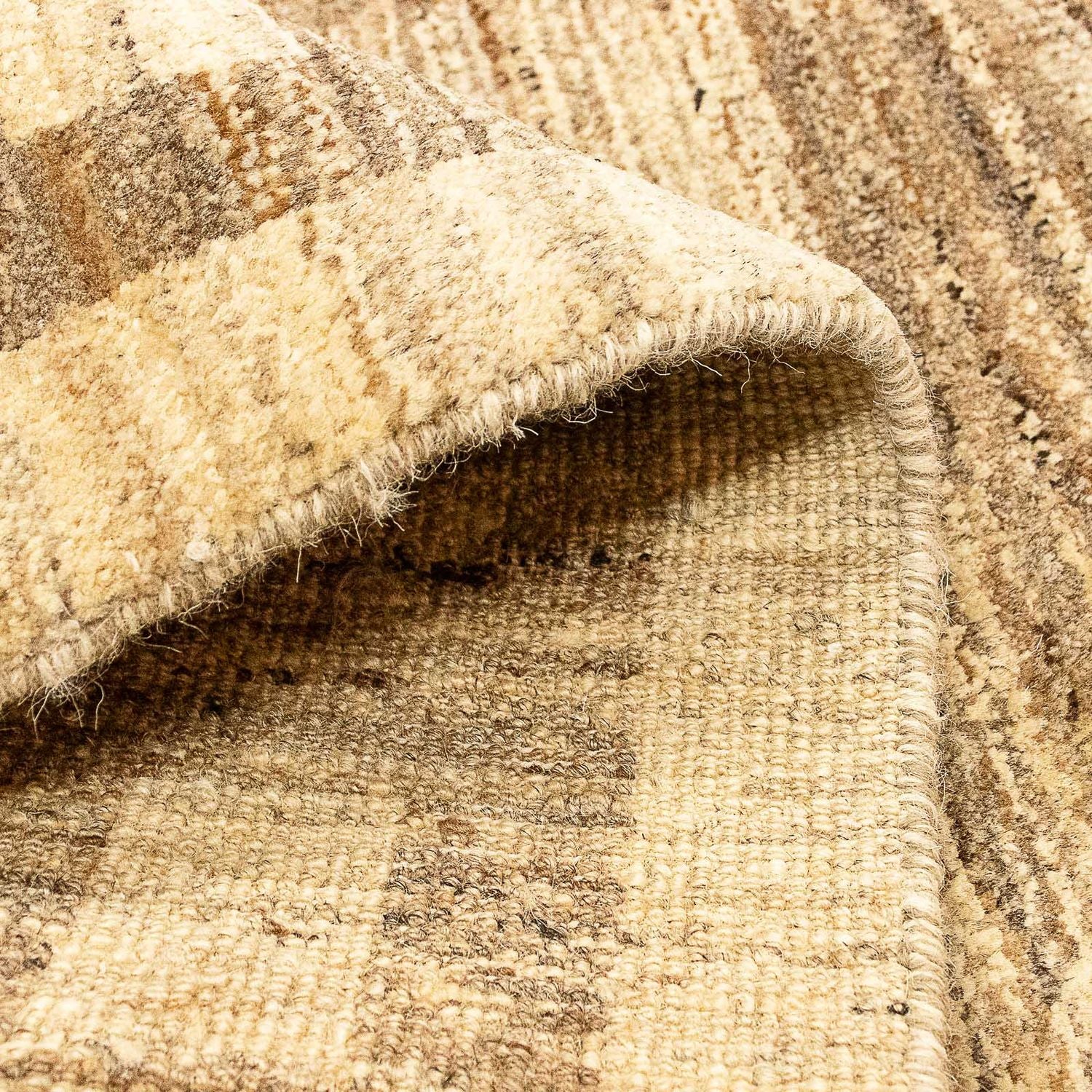 Tappeto Gabbeh - Indus - 126 x 77 cm - marrone chiaro