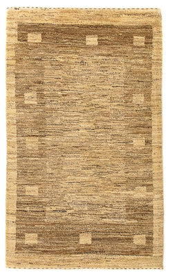 Tappeto Gabbeh - Indus - 127 x 72 cm - marrone chiaro