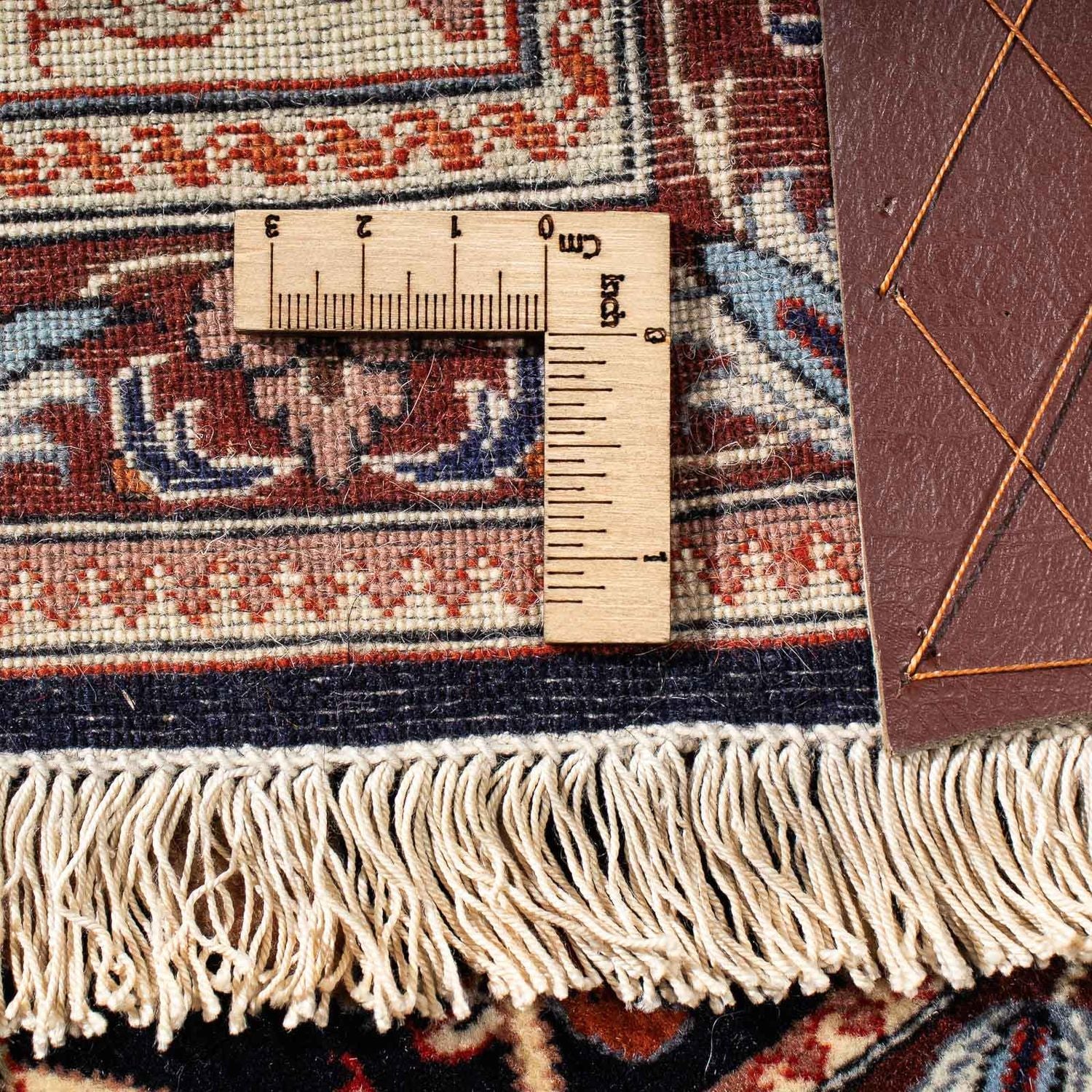 Tappeto Persero - Ghom - 210 x 132 cm - blu scuro