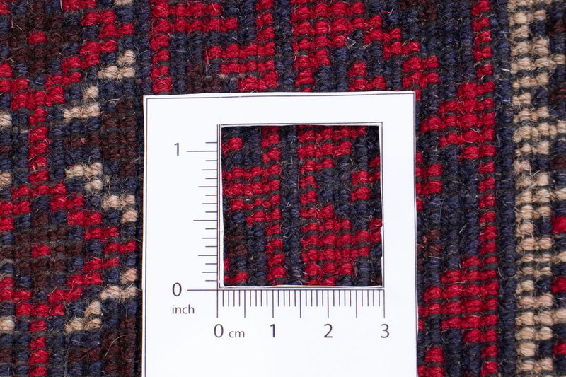 Tappeto Belutsch - 130 x 82 cm - rosso scuro
