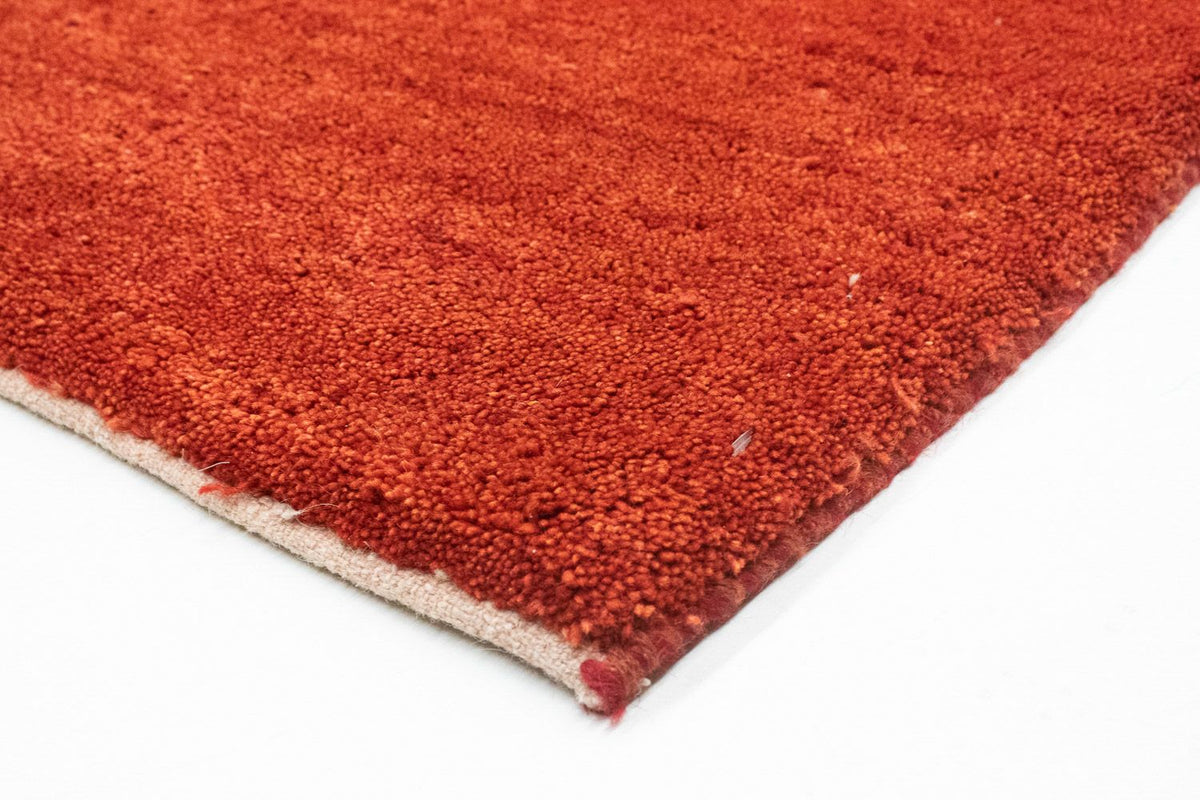Tappeto corsia Tappeto Gabbeh - Persero - 206 x 85 cm - rosso