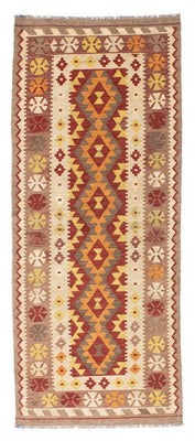 Tappeto corsia Tappeto Kelim - Orientale - 198 x 78 cm - beige